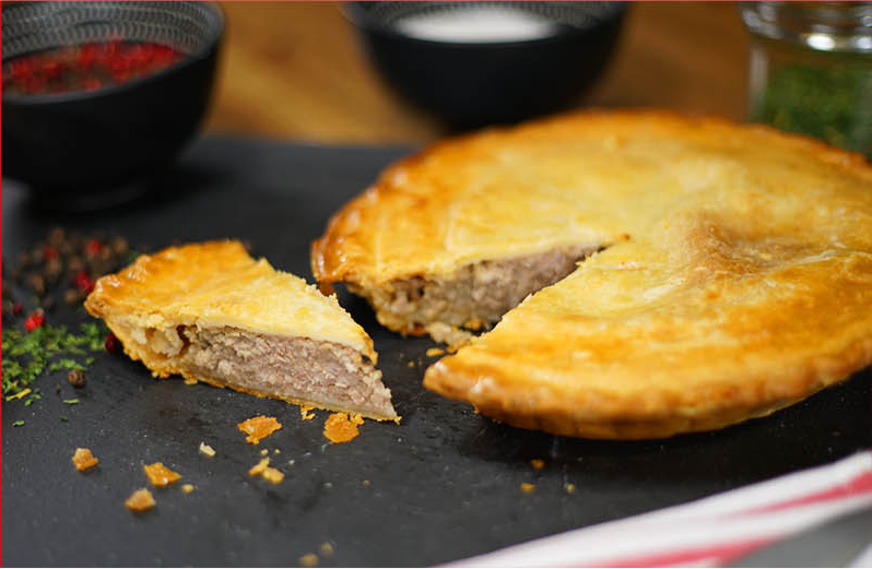 Nos tourtières et pâtés